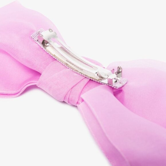 Jennifer Behr | Purple Silk Organza Bow Hair Clip | NWOT